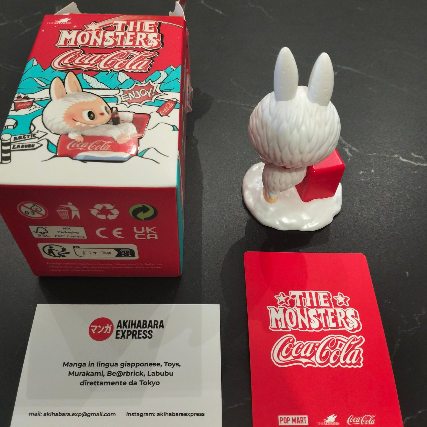 Pop Mart - Labubu The Monsters x Coca-Cola - Little Snowman