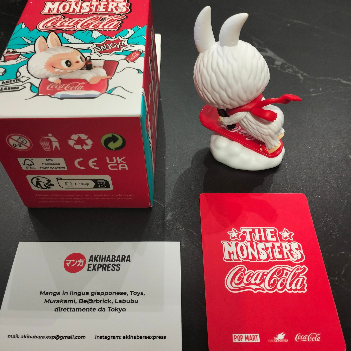 Pop Mart - Labubu The Monsters x Coca-Cola - Snowy Mountain