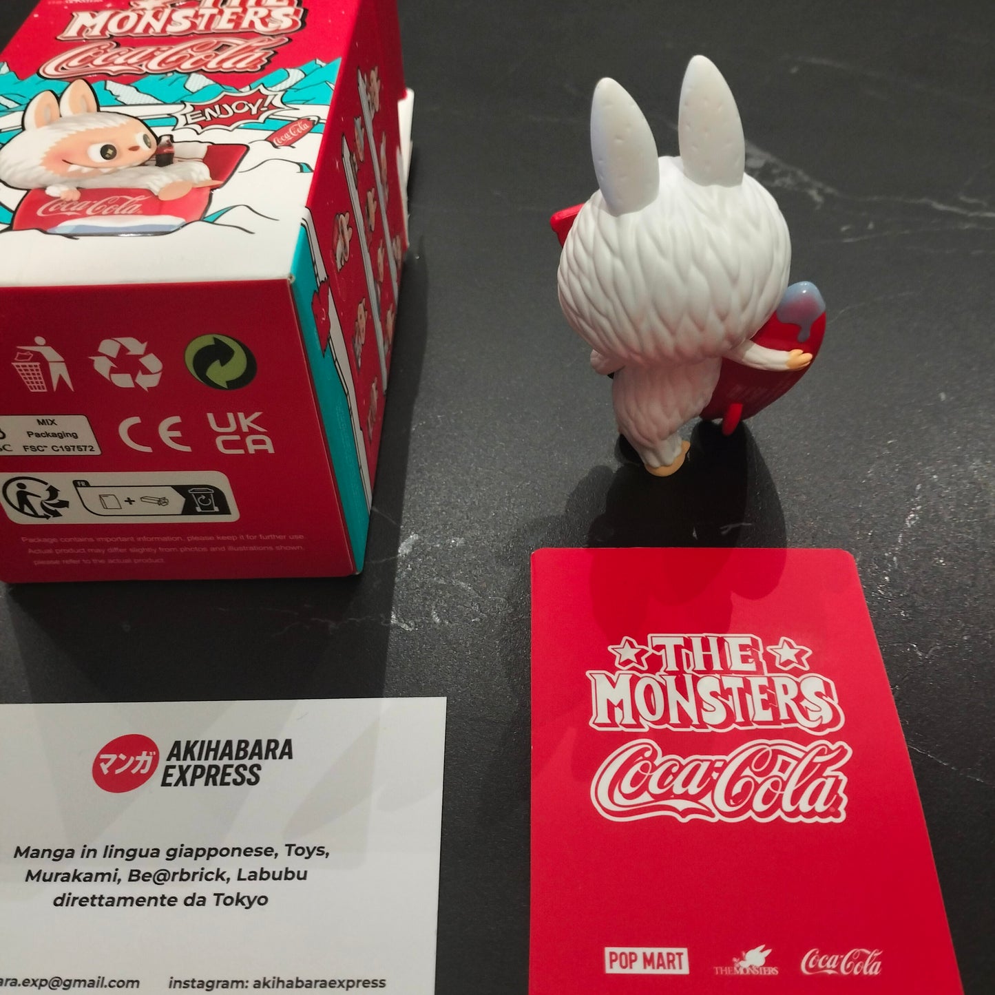 Pop Mart - Labubu The Monsters x Coca-Cola - Surf with me
