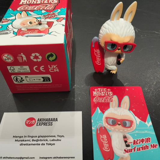 Pop Mart - Labubu The Monsters x Coca-Cola - Surf with me