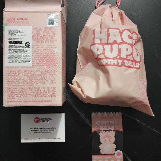 Pop Mart - Hacipupu Gummy Bear - Peach Flavor - NUOVO NEW