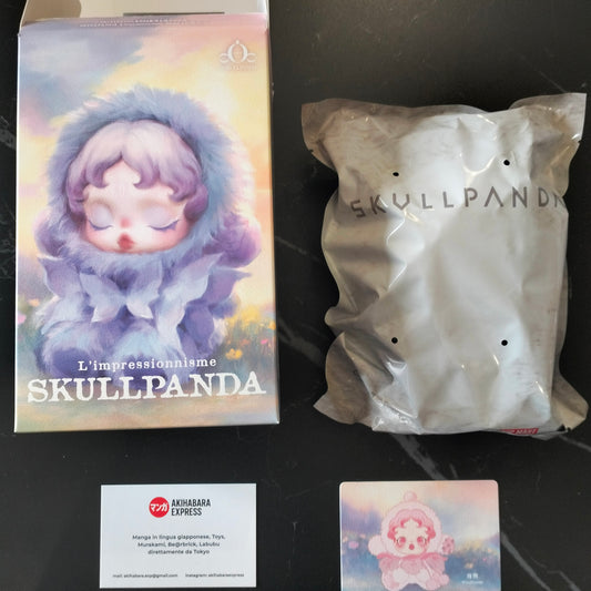 Pop Mart - Skullpanda l'Impressionnisme - Windflower - NUOVO NEW