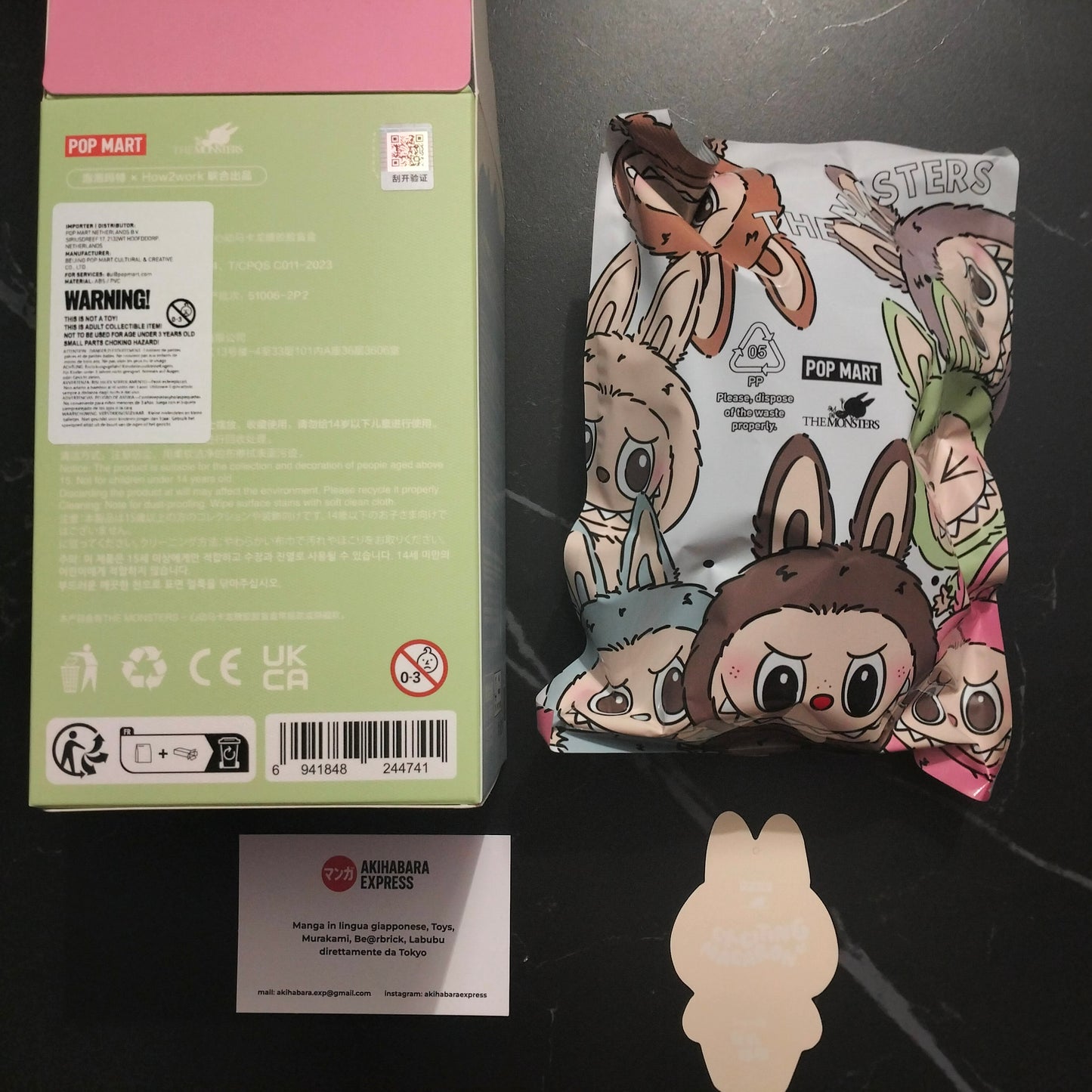Pop Mart - Labubu Exciting Macaron - Lait de soja - NOUVEAU NOUVEAU